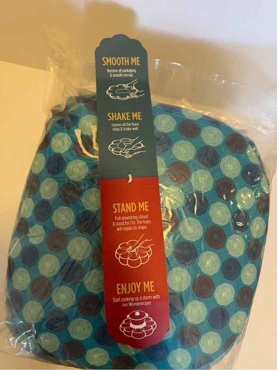 Wonderbag Heat Retaining Large Slow Cooker - Yuppiechef Wonderbag Portable Insulated Non-Electric Slow CookerBlue Swirls Wonderbag Large